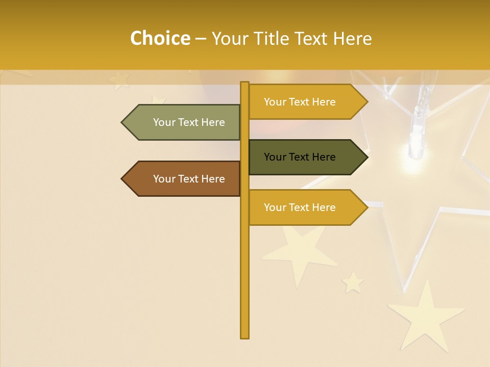 Background Lights Holiday PowerPoint Template