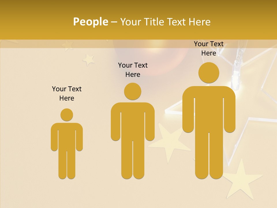 Background Lights Holiday PowerPoint Template