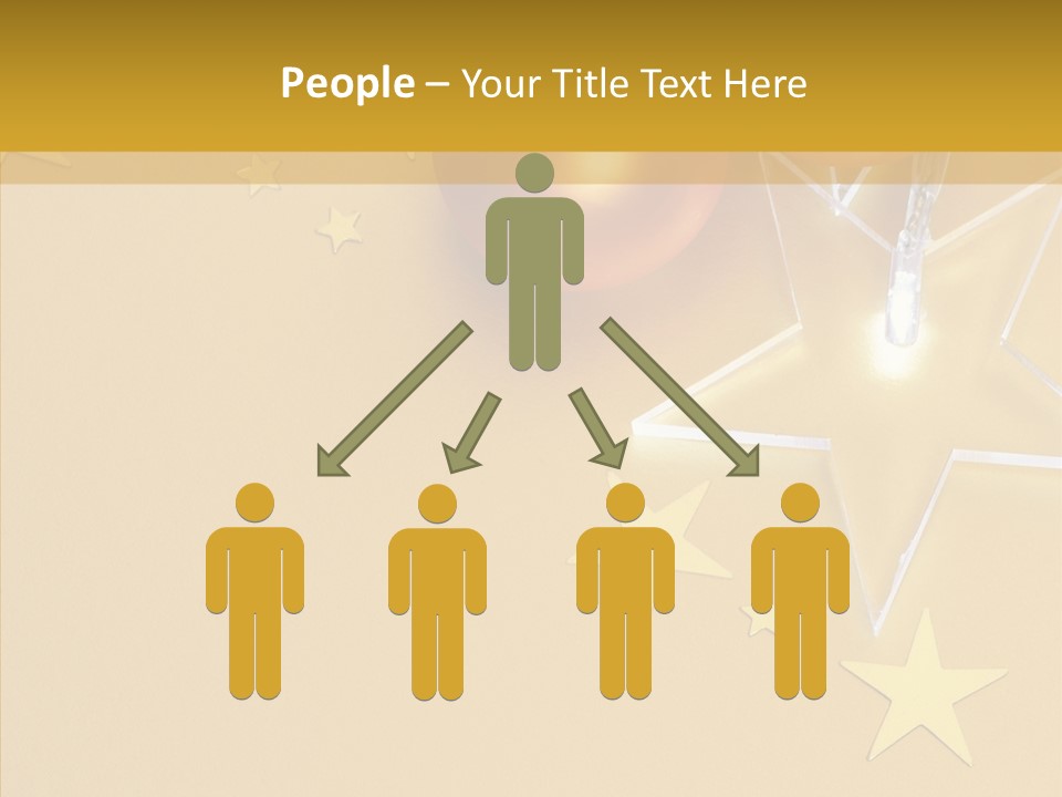 Background Lights Holiday PowerPoint Template