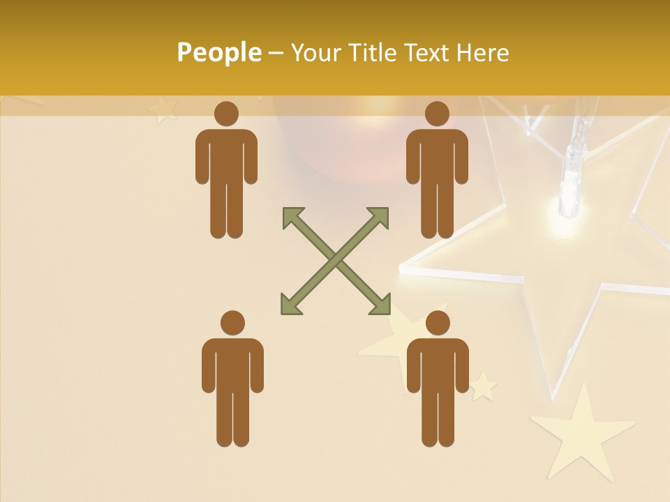 Background Lights Holiday PowerPoint Template