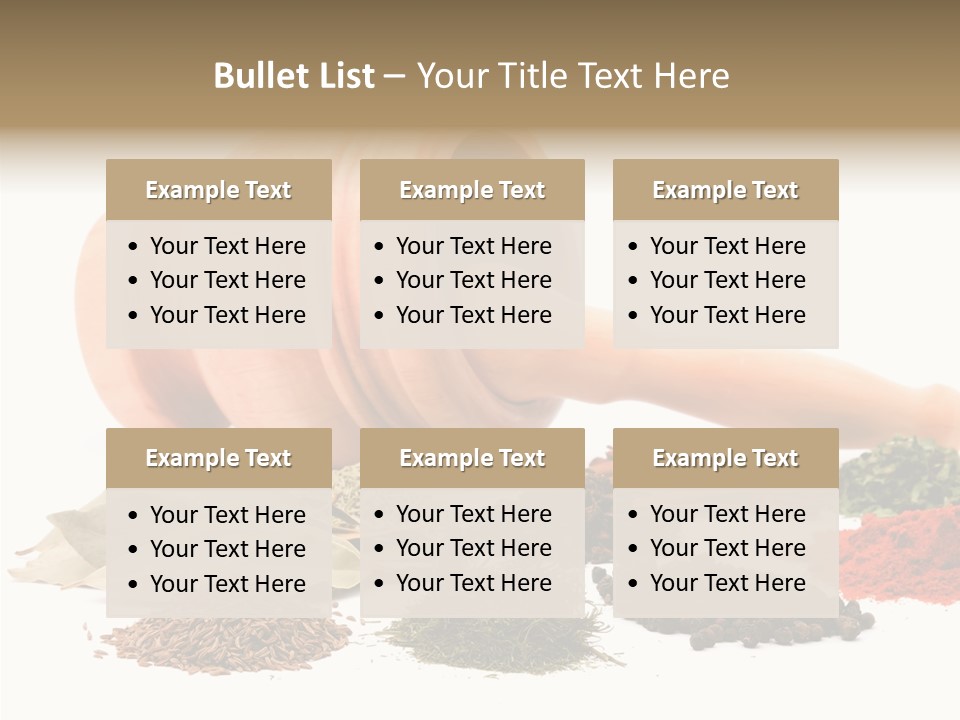 Aroma Biber Aromatic PowerPoint Template