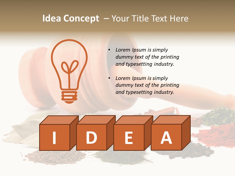 Aroma Biber Aromatic PowerPoint Template