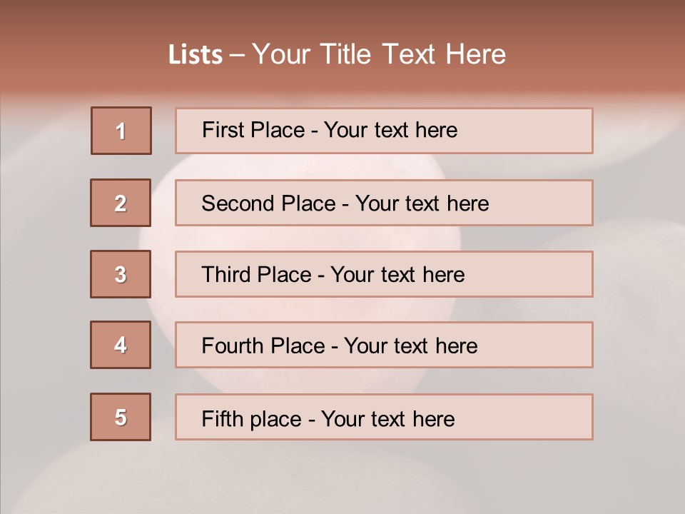 Rock Relaxation Gem PowerPoint Template