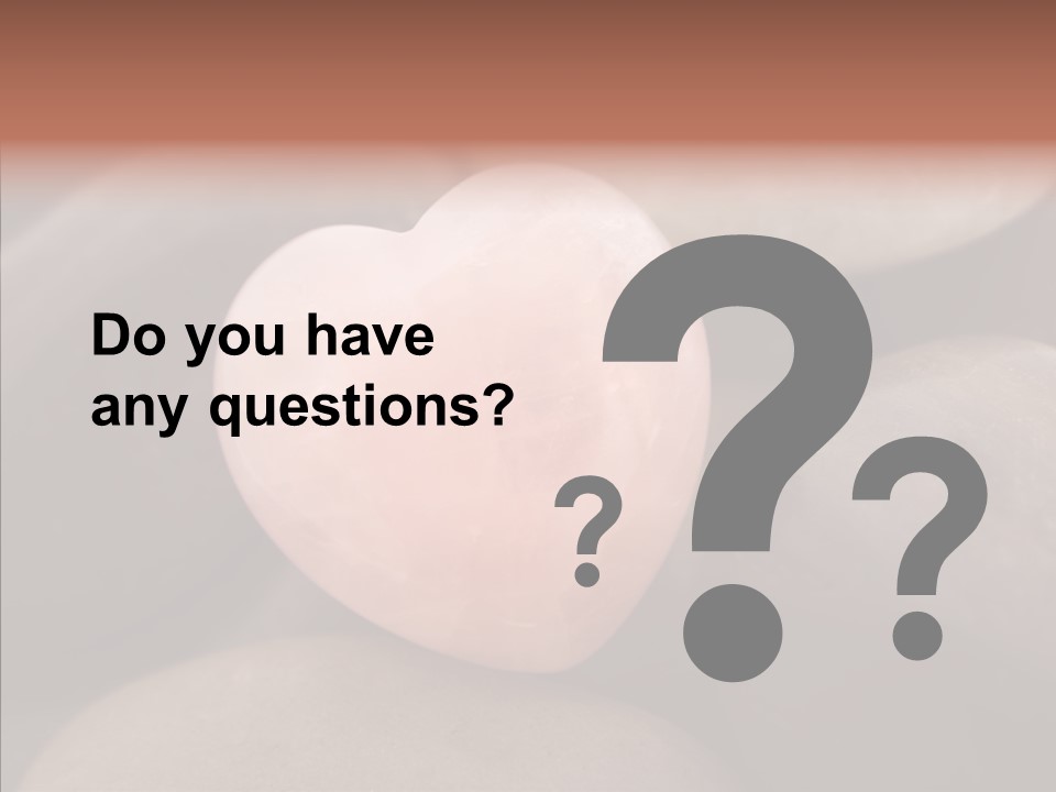 Rock Relaxation Gem PowerPoint Template