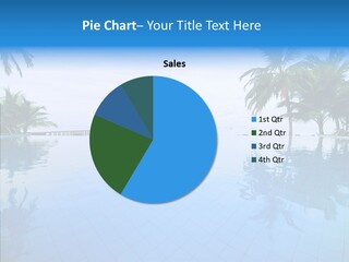 Tree Aqua Coconut PowerPoint Template