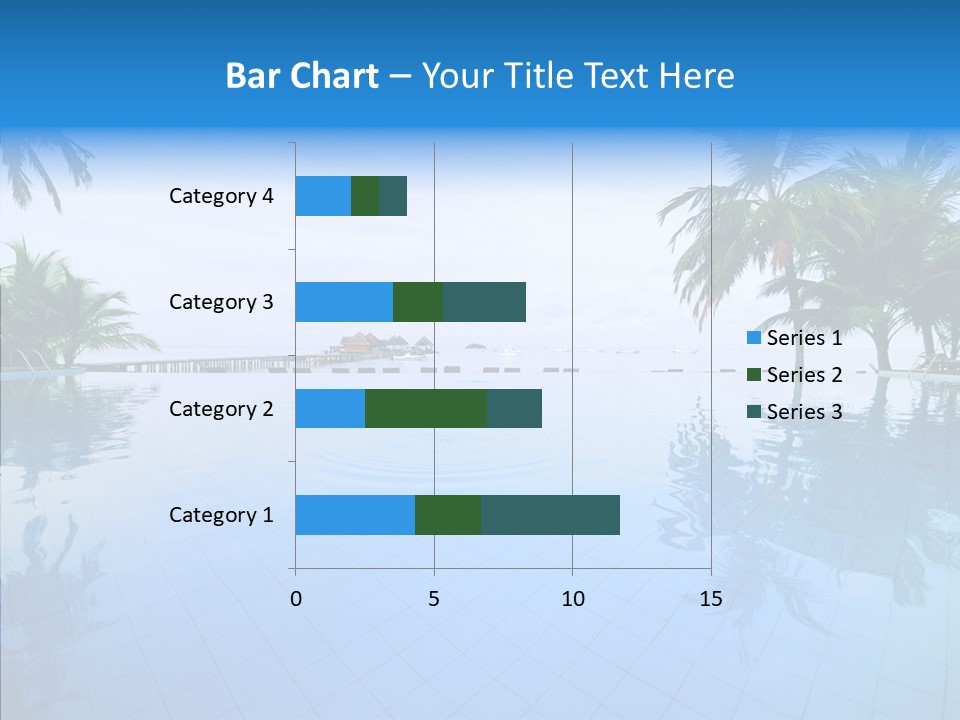 Tree Aqua Coconut PowerPoint Template