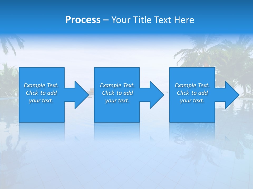 Tree Aqua Coconut PowerPoint Template