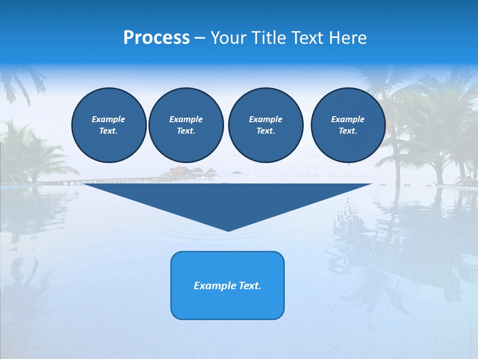 Tree Aqua Coconut PowerPoint Template