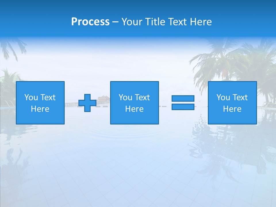 Tree Aqua Coconut PowerPoint Template