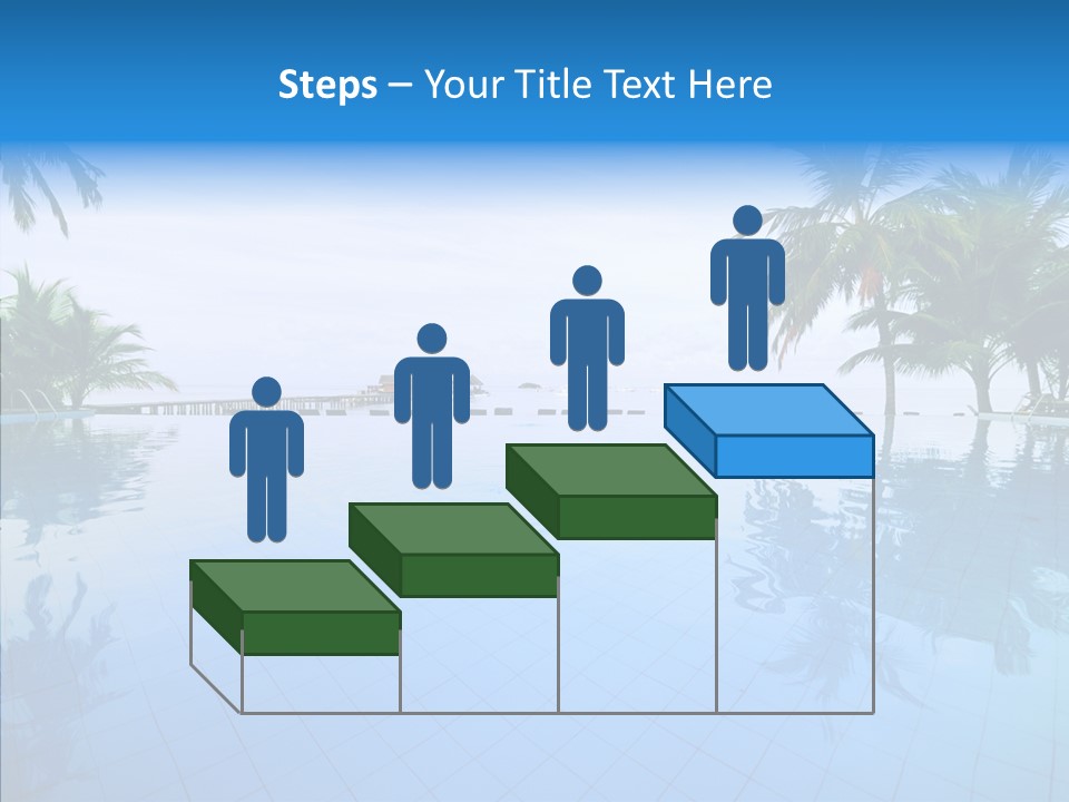 Tree Aqua Coconut PowerPoint Template