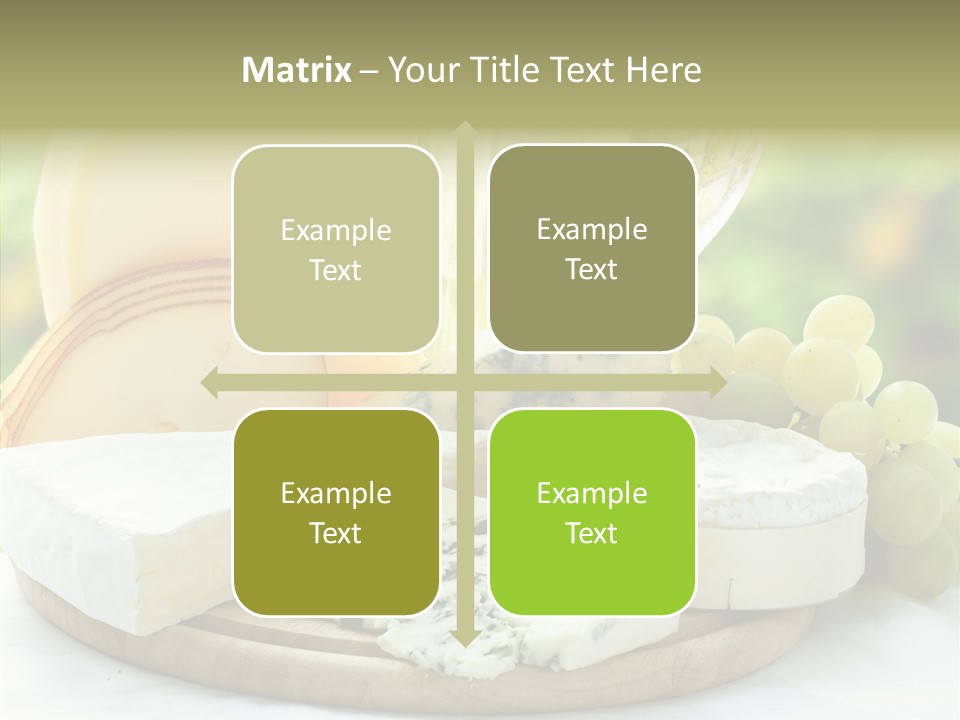 Traditional Swiss Brie PowerPoint Template