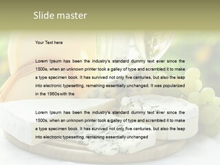 Traditional Swiss Brie PowerPoint Template