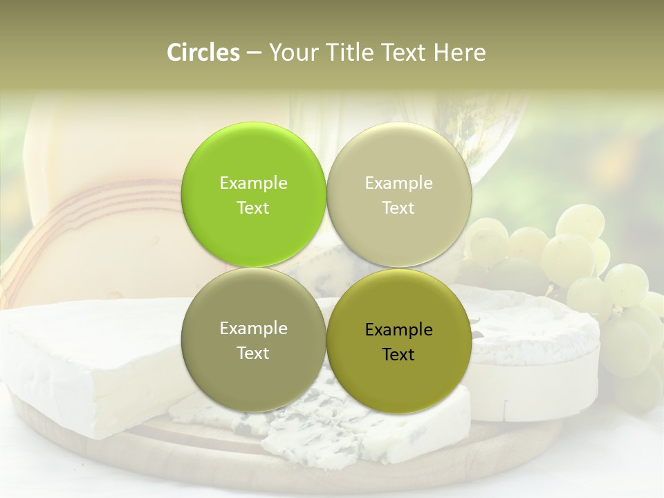 Traditional Swiss Brie PowerPoint Template