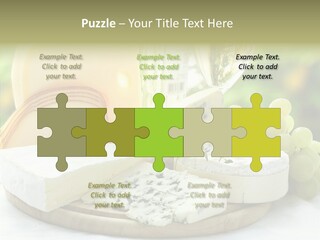 Traditional Swiss Brie PowerPoint Template