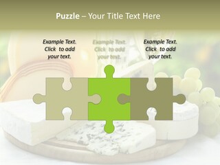 Traditional Swiss Brie PowerPoint Template