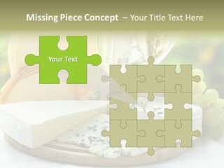 Traditional Swiss Brie PowerPoint Template