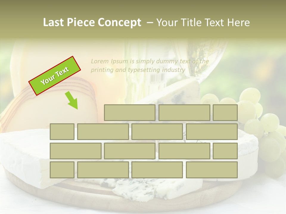 Traditional Swiss Brie PowerPoint Template