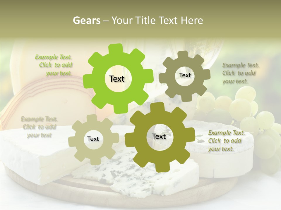 Traditional Swiss Brie PowerPoint Template