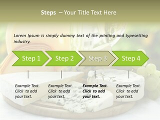Traditional Swiss Brie PowerPoint Template