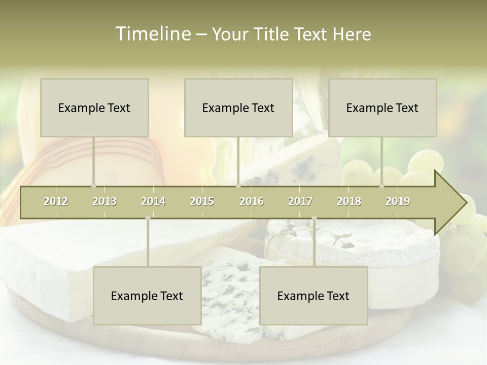 Traditional Swiss Brie PowerPoint Template