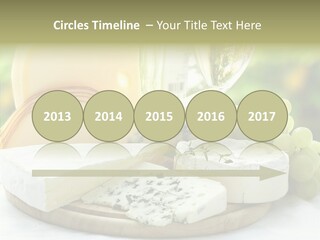 Traditional Swiss Brie PowerPoint Template