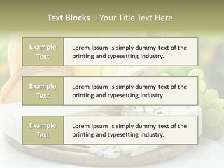 Traditional Swiss Brie PowerPoint Template