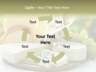 Traditional Swiss Brie PowerPoint Template
