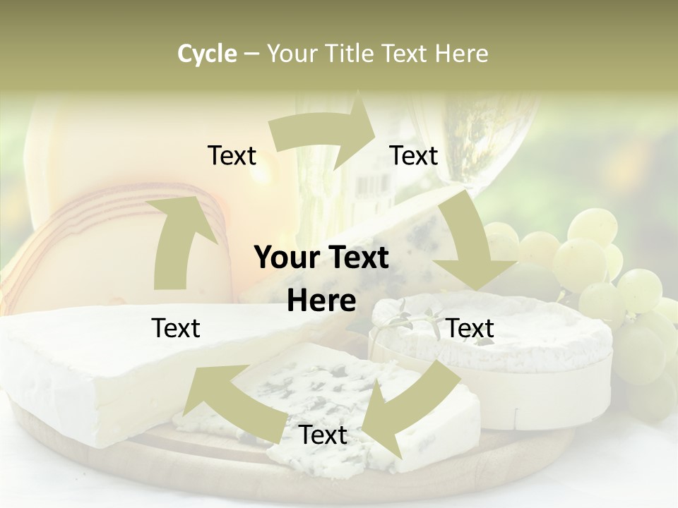 Traditional Swiss Brie PowerPoint Template