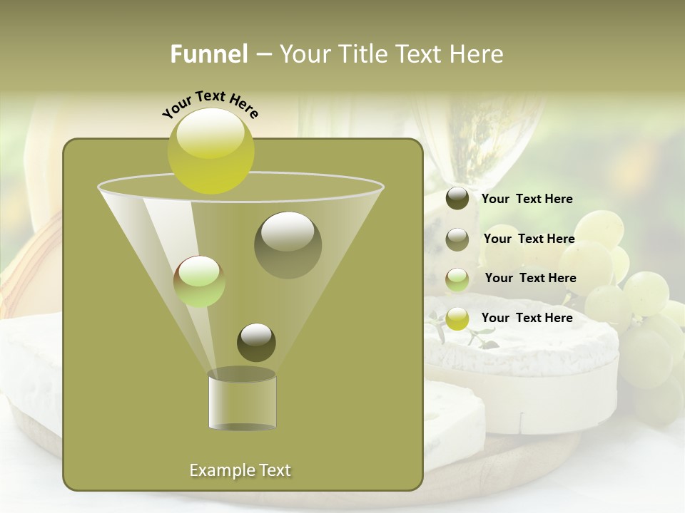 Traditional Swiss Brie PowerPoint Template