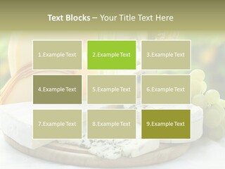 Traditional Swiss Brie PowerPoint Template