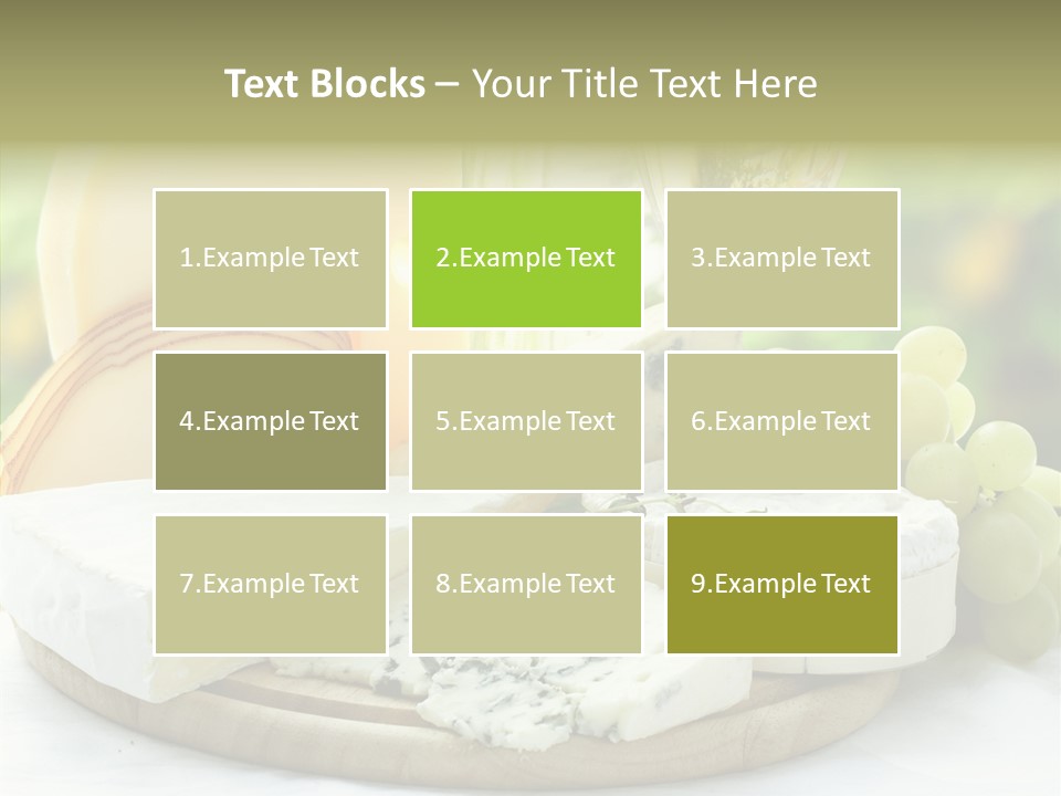 Traditional Swiss Brie PowerPoint Template