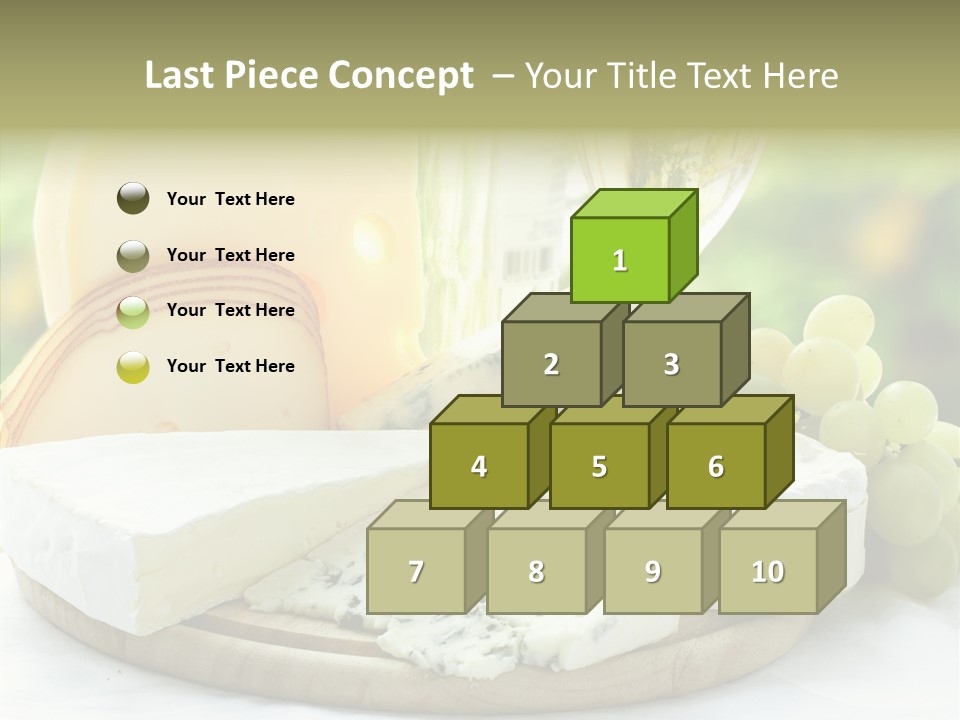 Traditional Swiss Brie PowerPoint Template