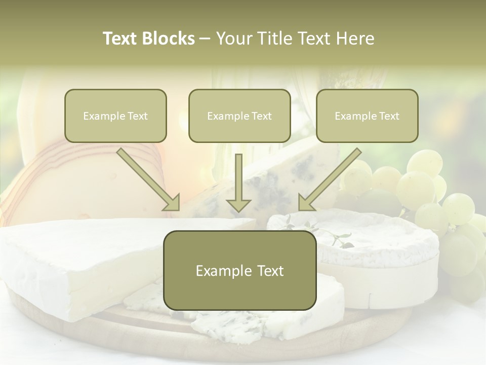 Traditional Swiss Brie PowerPoint Template