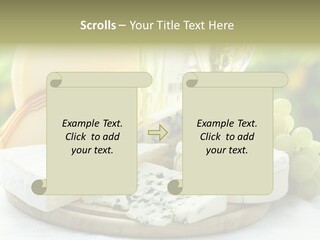 Traditional Swiss Brie PowerPoint Template