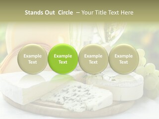 Traditional Swiss Brie PowerPoint Template