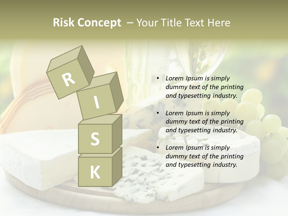 Traditional Swiss Brie PowerPoint Template