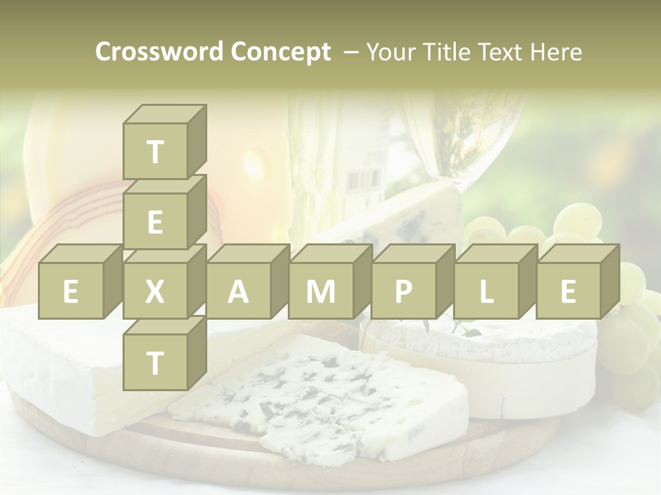 Traditional Swiss Brie PowerPoint Template