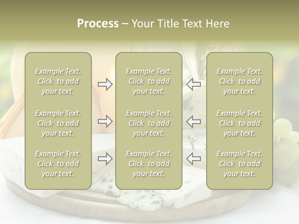 Traditional Swiss Brie PowerPoint Template