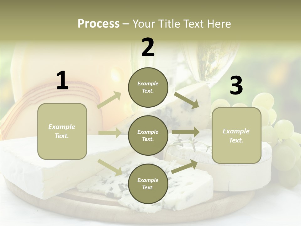Traditional Swiss Brie PowerPoint Template