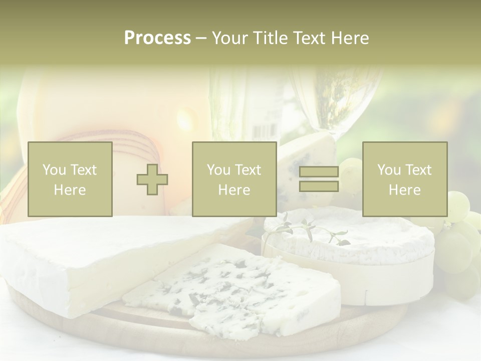 Traditional Swiss Brie PowerPoint Template