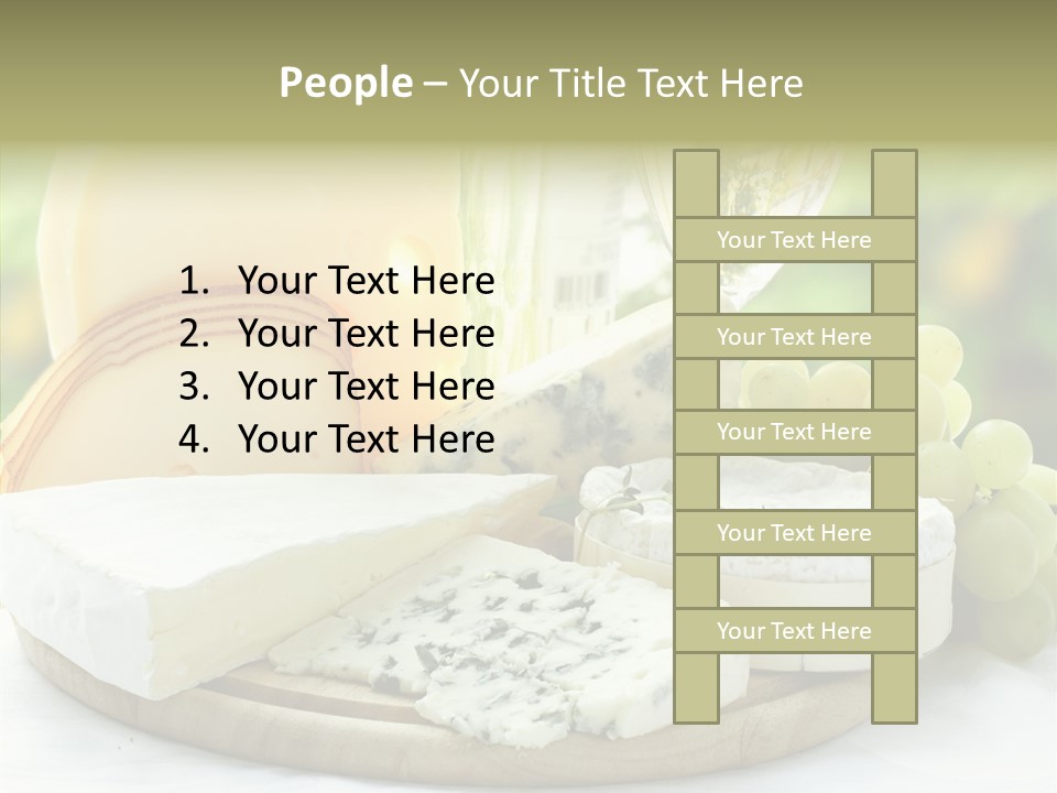 Traditional Swiss Brie PowerPoint Template