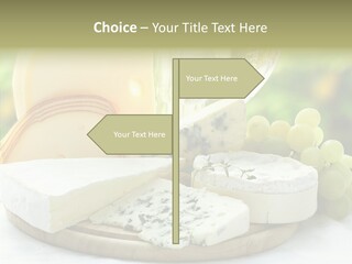 Traditional Swiss Brie PowerPoint Template