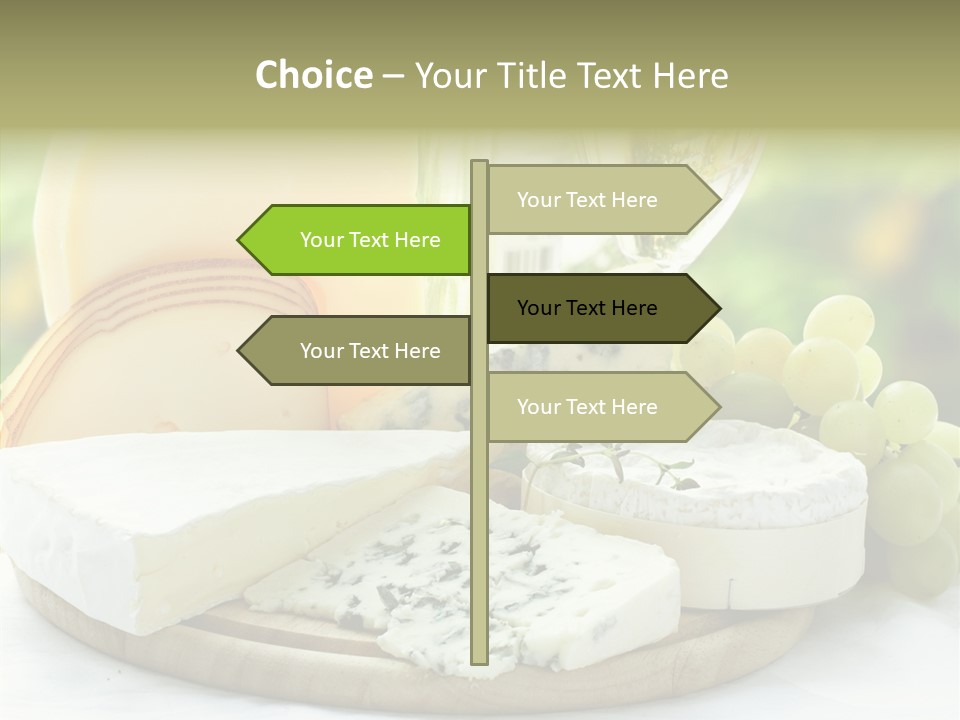 Traditional Swiss Brie PowerPoint Template
