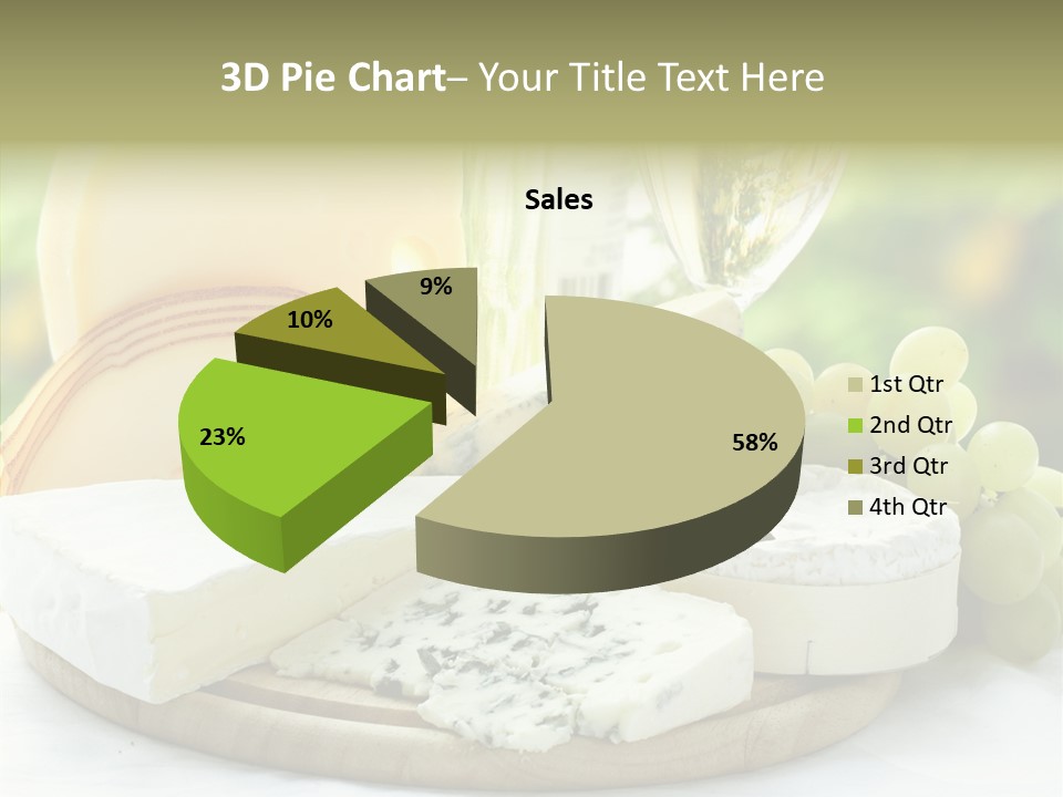 Traditional Swiss Brie PowerPoint Template