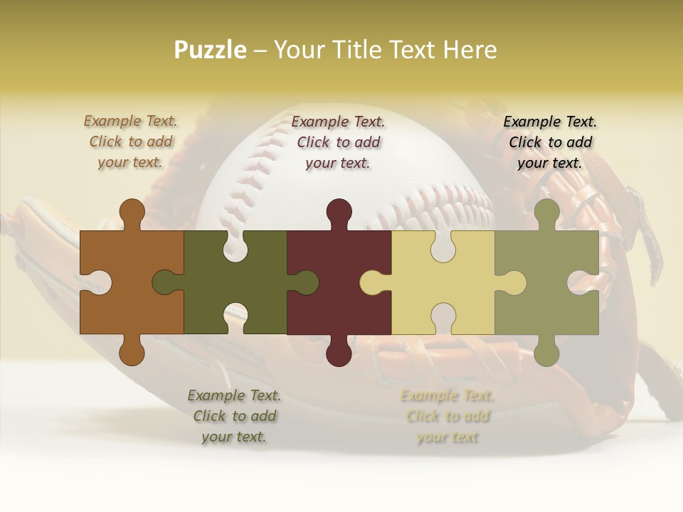 Stitch Summer Mitt PowerPoint Template