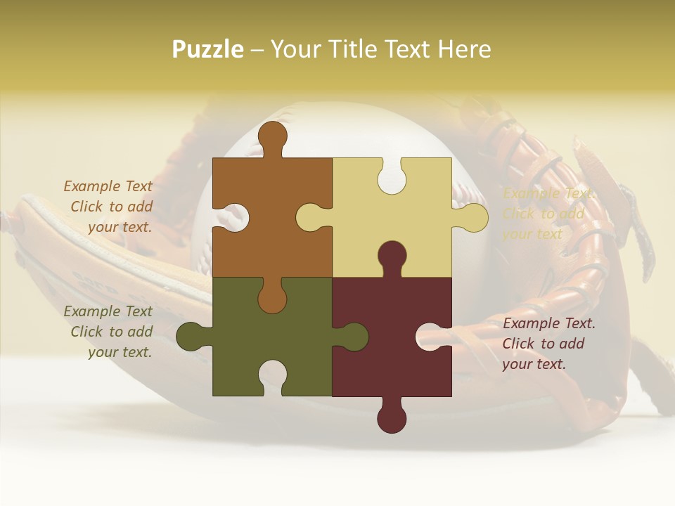 Stitch Summer Mitt PowerPoint Template