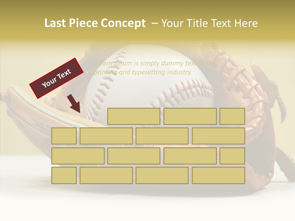 Stitch Summer Mitt PowerPoint Template