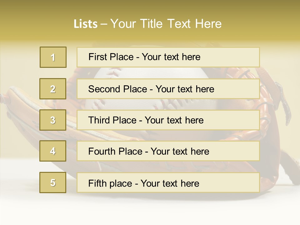Stitch Summer Mitt PowerPoint Template