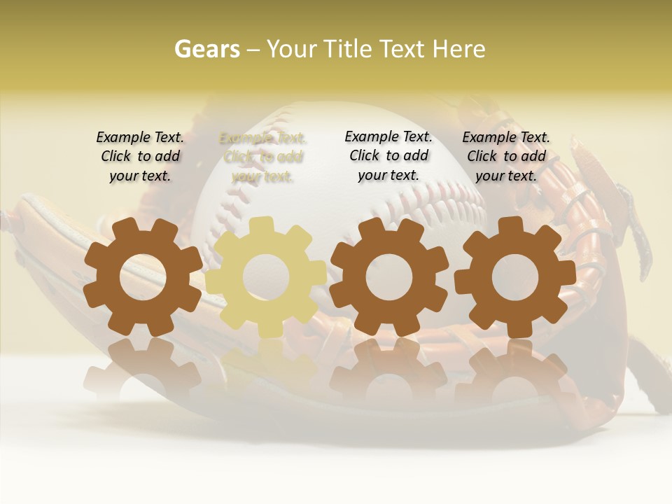 Stitch Summer Mitt PowerPoint Template