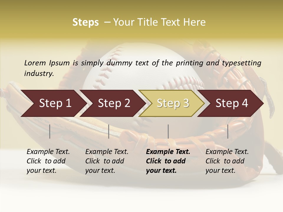 Stitch Summer Mitt PowerPoint Template